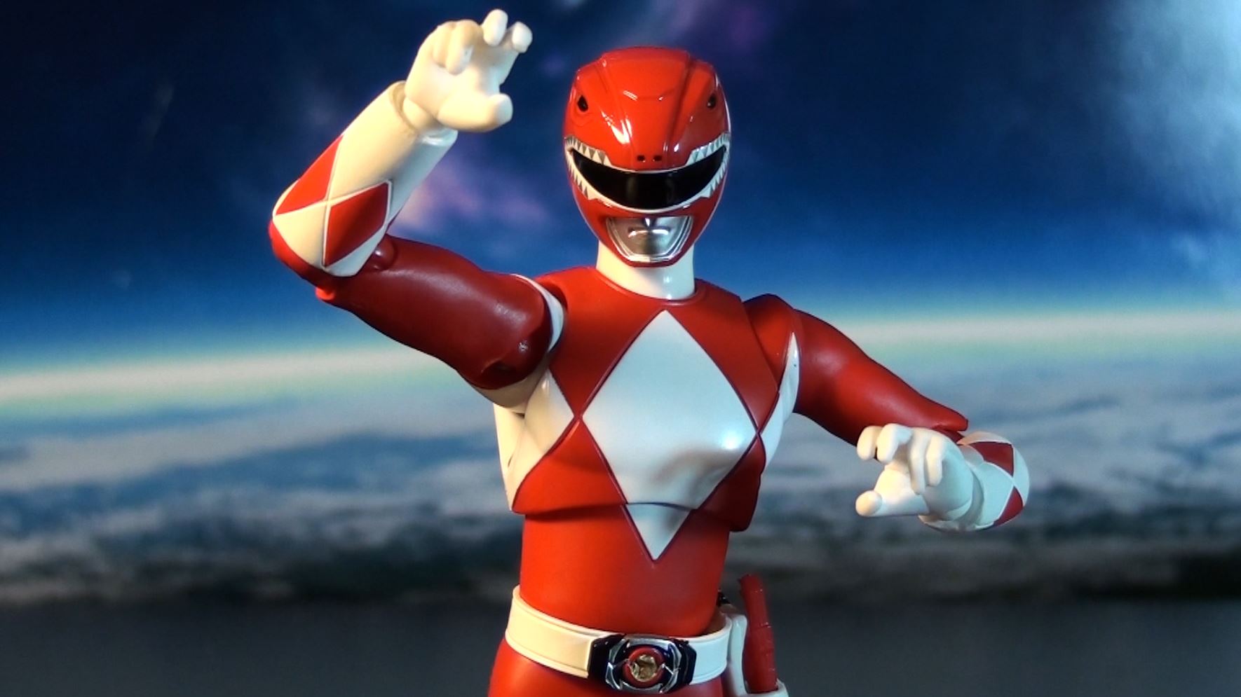 The Mighty Morphin Power Rangers Red Ranger comes to the US. 